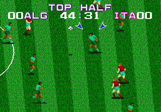 Tecmo World Cup '92 screenshot 3 for Sega Mega Drive